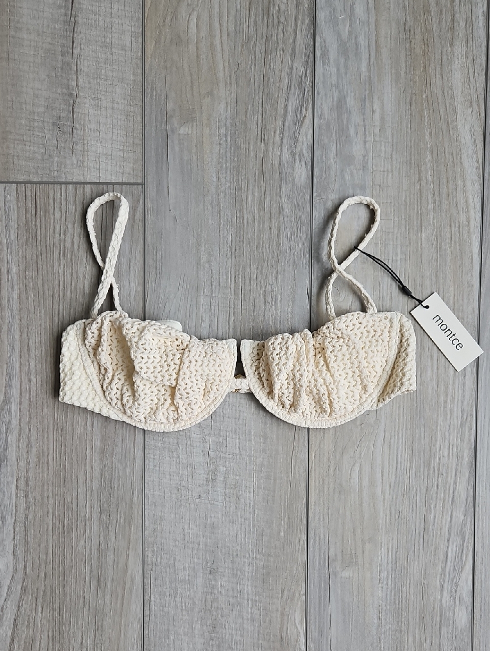 Montce Crochet Bikini Top